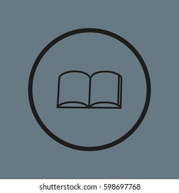 book, brochure, icon