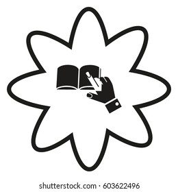 book, brochure, icon