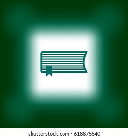 book, brochure, icon
