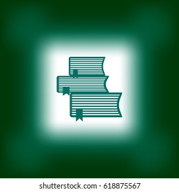 book, brochure, icon
