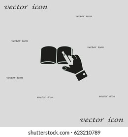 book, brochure, icon