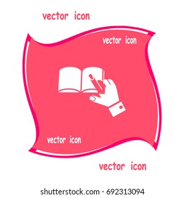 book, brochure, icon