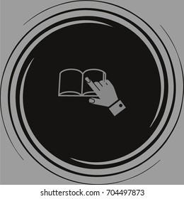 book, brochure, icon
