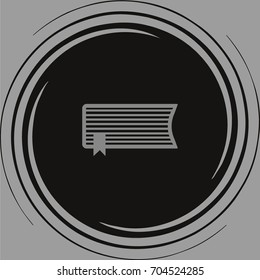 book, brochure, icon