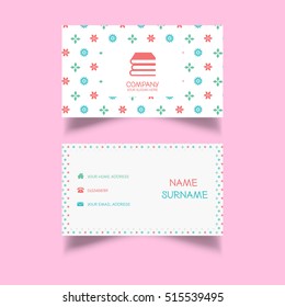 book business card