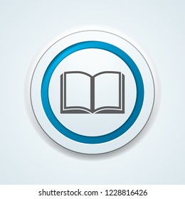 Book button illustration