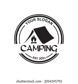 book camp logo , adventure logo