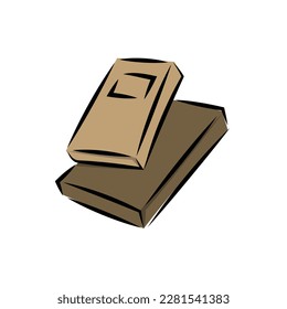 Book cartoon vector illustration design