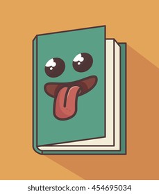 book character isolated icon design, vector illustration  graphic 