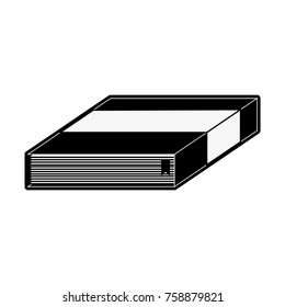 Book closed isolated