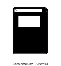 Book closed isolated
