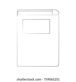 Book closed isolated icon vector illustration graphic design