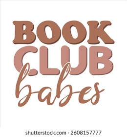Book club babes T shirt Design