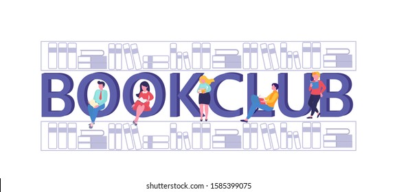 Book Club Poster Images Stock Photos Vectors Shutterstock
