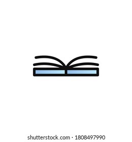 Book Color Gradient Vector Icon Stock Vector (Royalty Free) 1808497990 ...