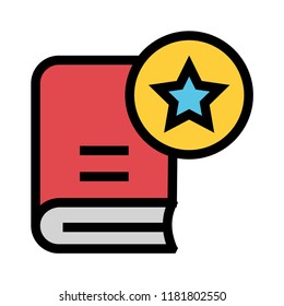 book color line icon