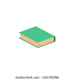 book colored icon. Element of school icon for mobile concept and web apps. Detailed book icon can be used for web and mobile. Simple icon on white background
