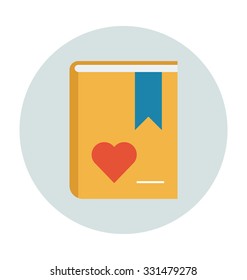 
Book Colored Vector Illustration
