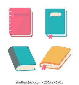 Buch bunter Cover lernen durch das Lesen von Büchern in der Bibliothek süße Cartoon-Bücher für Kinder