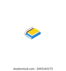 The book is colorful and neatly arranged background