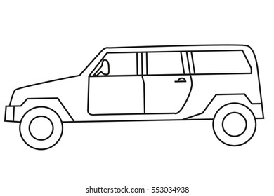 book coloring car,vector