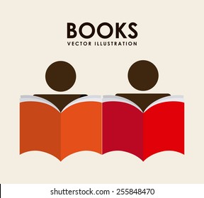 book concept design, vector illustration eps10 graphic 