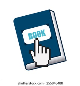 book concept design, vector illustration eps10 graphic 