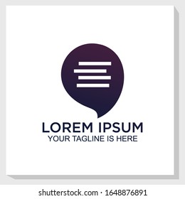 diseño de plantilla de logotipo de consulta de libro vector, plantilla de logotipo de educación, inspiración de diseño de logotipo de biblioteca