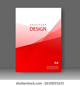 Book cover abstract modern design. Annual report. Brochure template, catalog. Simple Flyer promotion. magazine. Vector illustration