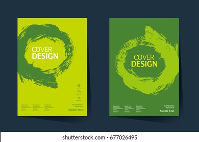 Book cover, Annual report design layout. Brochure, catalog. Business vector template. Simple pattern. Flyer promotion. magazine, Presentation cover. Abstract Vector illustration. brush paint vector.