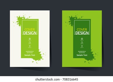 Book cover, Annual report design layout. Brochure, catalog. Business vector template. Simple pattern. Flyer promotion. magazine, Presentation cover. Abstract Vector illustration.