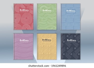 Book Cover, Dairy design, abstract title page, hard cover book, notebook, File, art design, artistic