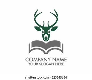book cover deer reindeer roe elk antler stag 