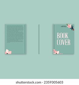 book cover desgin with light sky background