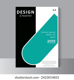 Book Cover Design, abstract background for leaflet, Brochure template layout design. Annual report, catalog, Corporate business. simple Flyer, magazine. Vector eps 10