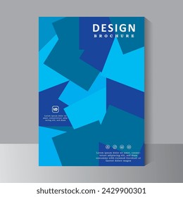 Diseño de portada de libro, fondo abstracto para folleto, diseño de diseño de plantilla de folleto. Informe anual, catálogo, negocio corporativo. Flyer simple, revista. Vector eps 10