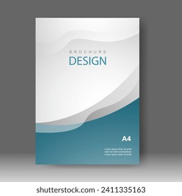 Book cover design abstract modern style. for Brochure template, Poster, Annual report, catalog, Simple Flyer promotion, magazine. Vector illustration