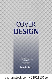 Book cover design. Annual report layout. Brochure, catalog. Business vector template. Simple Flyer promotion. magazine, Presentation cover. Abstract Vector illustration.