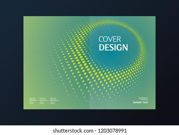 Book cover design. Annual report layout. Brochure, catalog. Business vector template. Simple Flyer promotion. magazine, Presentation cover. Abstract Vector illustration.