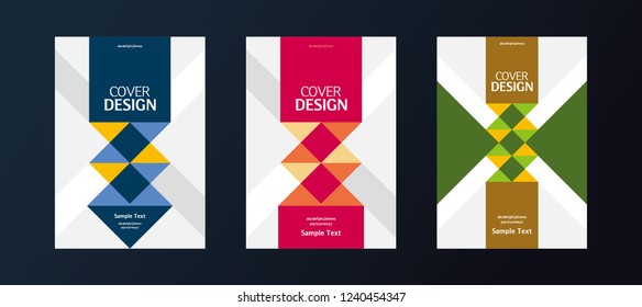 Book cover design. Annual report layout. Brochure, catalog. Business vector template. Simple Flyer promotion. magazine, Presentation cover. Abstract Vector illustration.