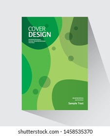 Book cover design. Annual report layout. Brochure, catalog. Business vector template. Simple Flyer promotion. magazine, Presentation cover. Design Elements. Abstract Vector illustration.