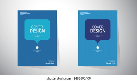 Book cover design. Annual report layout. Brochure, catalog. Business vector template. Simple Flyer promotion. magazine, Banner. Design Elements. Abstract Vector illustration.