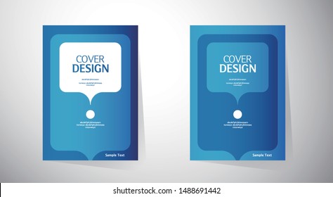 Book cover design. Annual report layout. Brochure, catalog. Business vector template. Simple Flyer promotion. magazine, Banner. Design Elements. Abstract Vector illustration.