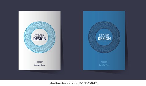 Book cover design. Annual report layout. Brochure, catalog. Business vector template. Simple Flyer promotion. magazine, Banner. Design Elements. Abstract Vector illustration.