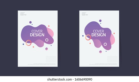 Book cover design. Annual report layout. Brochure, catalog. Business vector template. Simple Flyer promotion. magazine, Banner. Design Elements. Abstract Vector illustration.