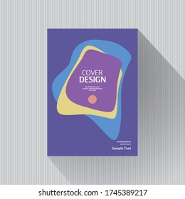 book cover design. Annual report layout. Brochure, catalog. Business vector template. Simple Flyer promotion. magazine, Banner. Design Elements. Abstract Vector illustration.