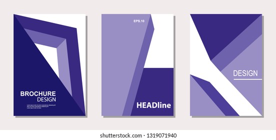 Book cover design for business. Annual report layout. Brochure template. magazine. presentation cover. vector illustration