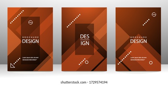 Book cover design for business. Annual report layout, Brochure template, Poster, magazine, presentation cover. vector illustration