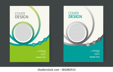 Book Cover design layout. Brochure design. Annual report vector template in A4 size. business catalog. Simple pattern. Flyer promotion. magazine, Presentation cover. Abstract Vector illustration.