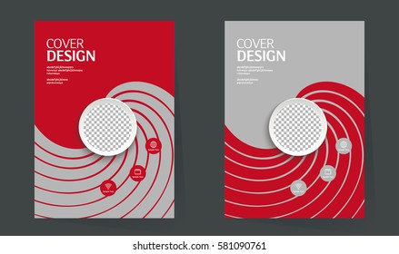 Book Cover design layout. Brochure design. Annual report vector template in A4 size. business catalog. Simple pattern. Flyer promotion. magazine, Presentation cover. Abstract Vector illustration.